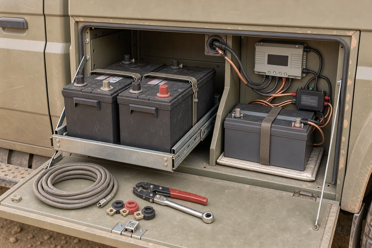 Illustrative scene for Battery Chemistry Tradeoffs: Lead-Acid Versus Lithium