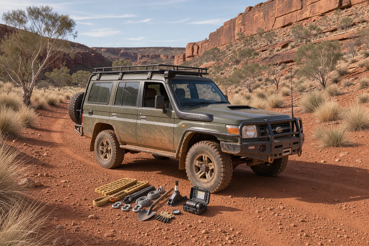 Illustrative scene for Essential Recovery Equipment for Remote Travel