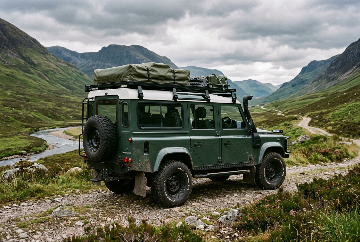 Illustration of 2014 Land Rover Defender 110